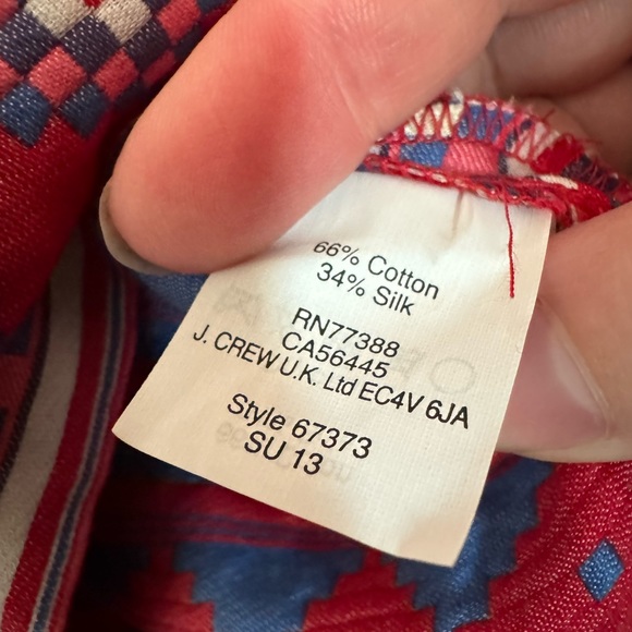 J. Crew Collection Cotton/Silk Pullover - Picture 5 of 6